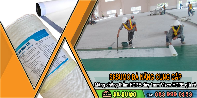 Màng chống thấm Visco HDPE dày 1mm