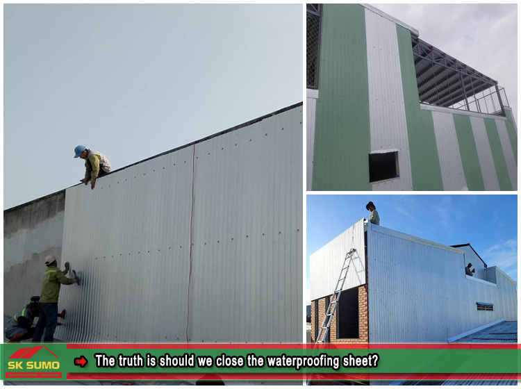 The truth about whether you should install waterproof metal sheets