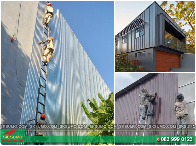 How to install waterproof metal sheets for lasting walls