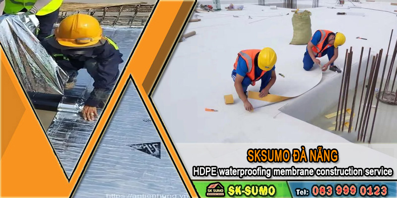 HDPE GPS waterproofing membrane 1.5mm