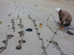 Xử lý đổ bê tông sàn