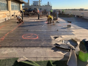 Roof floor waterproof