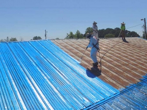 Sơn chống thấm dột mái tôn