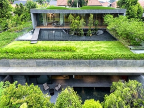 Construction garden roofs