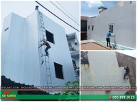 Should you use paint or metal cladding to waterproof walls?